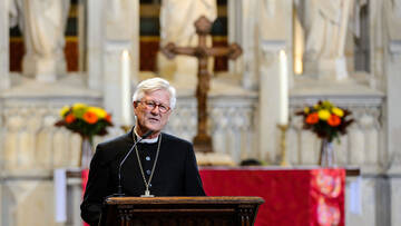 Heinrich Bedford-Strohm predigt in der Schlosskirche Wittenberg