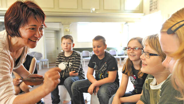 Kindergottesdienst in Knesebeck/Niedersachsen, Mai 2012