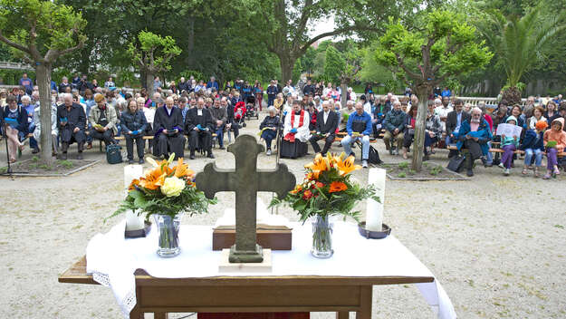 Gottesdienst im Körnerpark Berlin