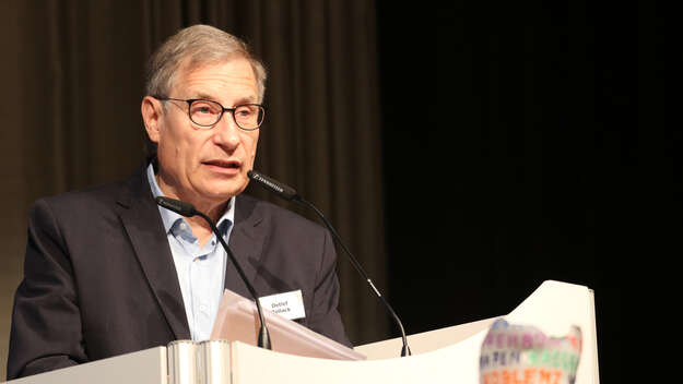 Prof. Dr. Detlef Pollack aus Münster vor der EKD-Synode 2017 in Bonn