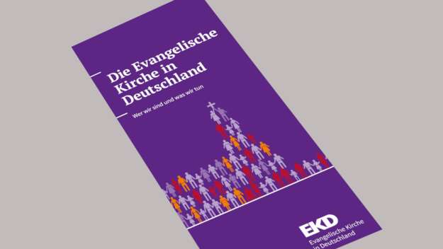 Cover Faltblatt Die Evangelische Kirche in Deutschland