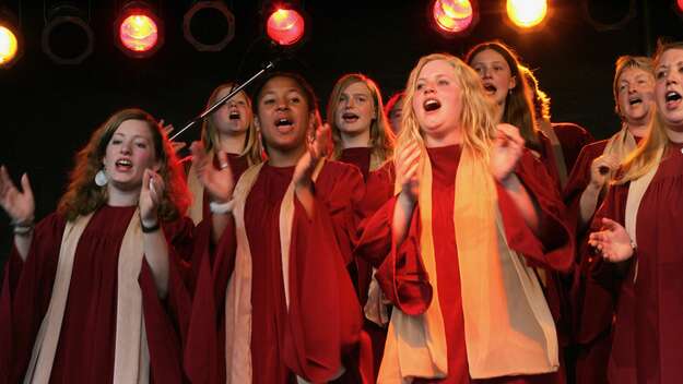 Gospelchor aus Ausrich auf dem Kirchentag in Hannover