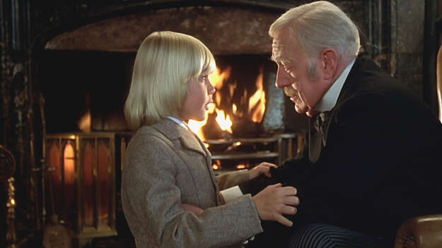 Ricky Schroder und Alec Guinness in dem Film 'Der kleine Lord'