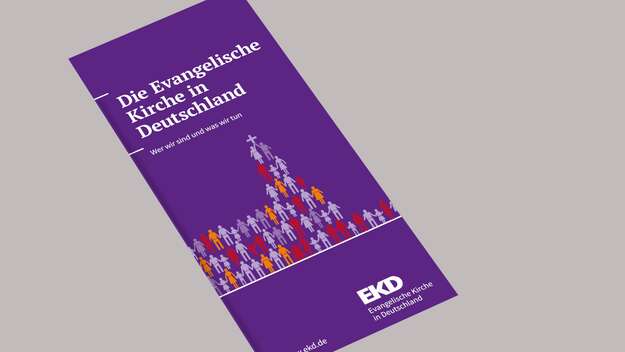 Cover Faltblatt Die Evangelische Kirche in Deutschland