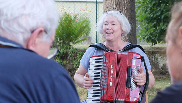 Miteinandergruppe beim Singen