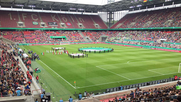 Das Stadion zum KonfiCup 2019