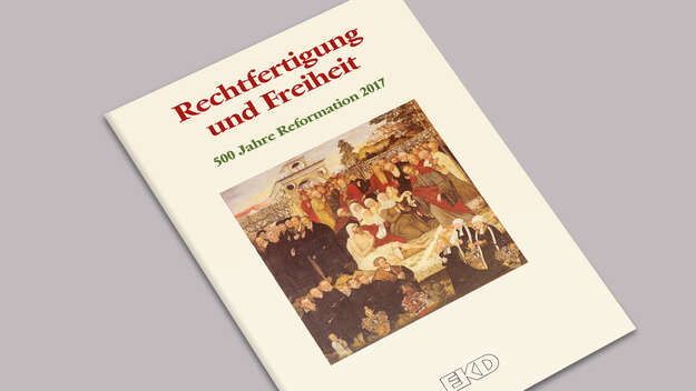 Cover des EKD-Grundlagentextes 'Rechtfertigung und Freiheit'