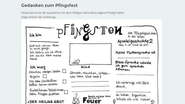 Screenshot - Pfingsandacht: Gedanken zu Pfingsten