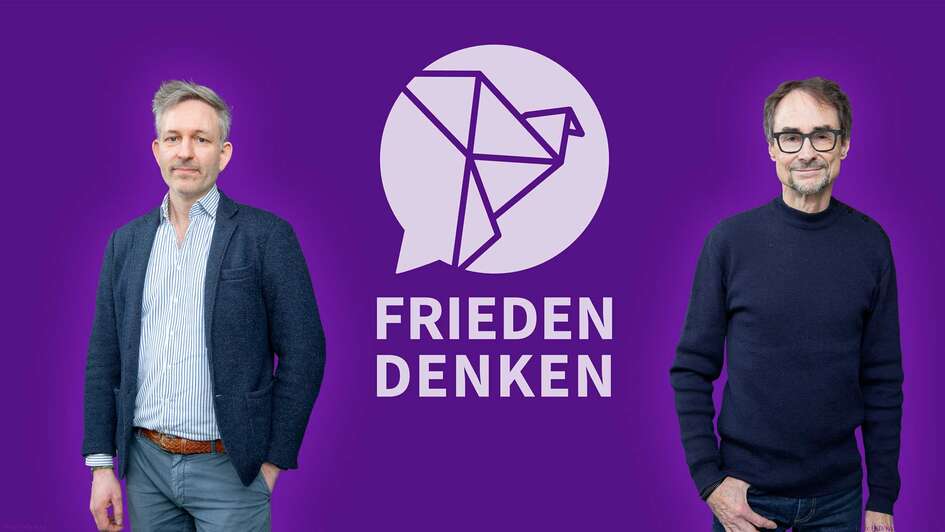Cover Podcast 'frieden denken' Folge 13