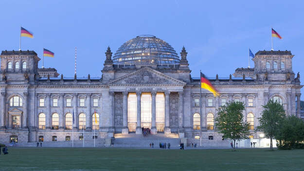 Reichstagsgebäude in Berlin