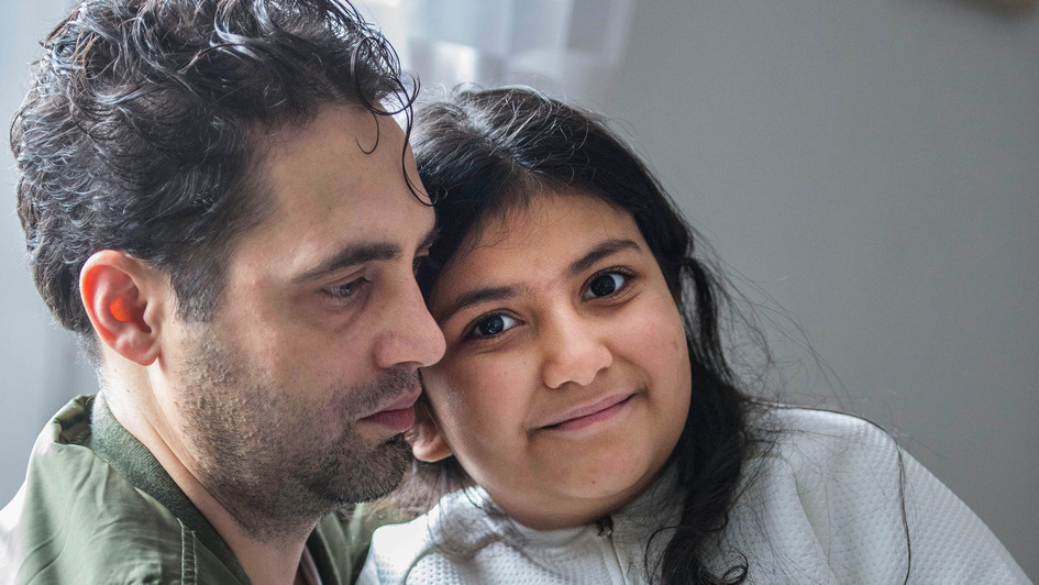 Geflüchtete Familie aus dem Iran