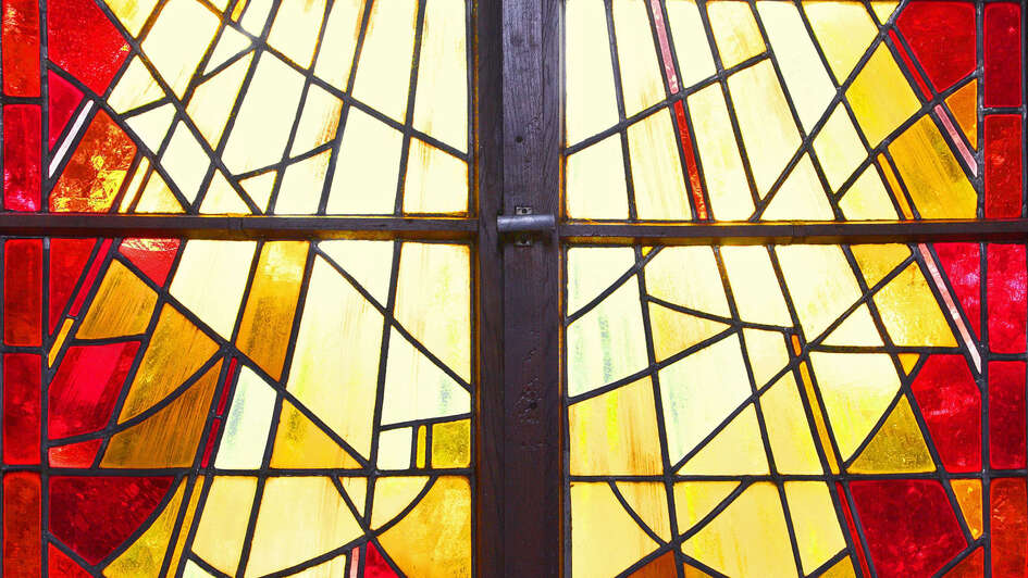 Pfingstfenster in der Johanniskirche Dessau