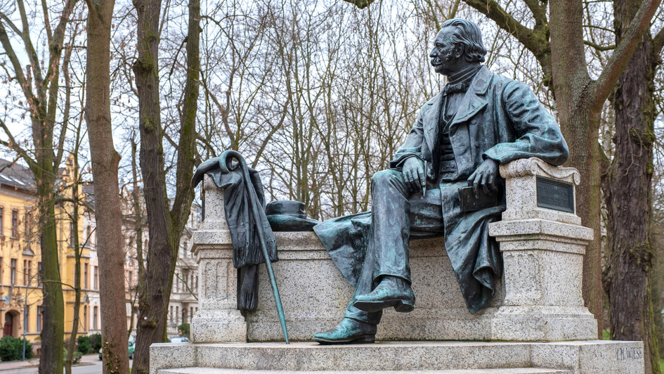 Fontane-Denkmal in Neuruppin