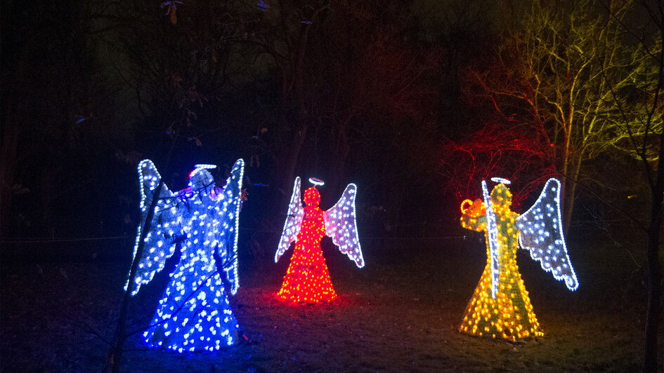 Symbolbild: Engel im Christmas-Garden Berlin