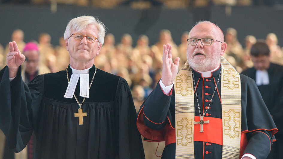 Heinrich Bedford-Strohm und Reinhard Marx