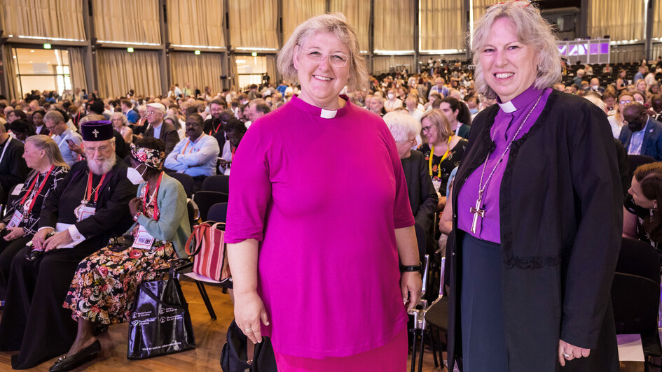 Heike Springhart und Petra Bosse-Huber