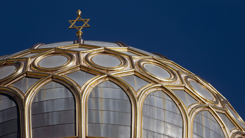 Kuppeldach der Neuen Synagoge in Berlin-Spandau