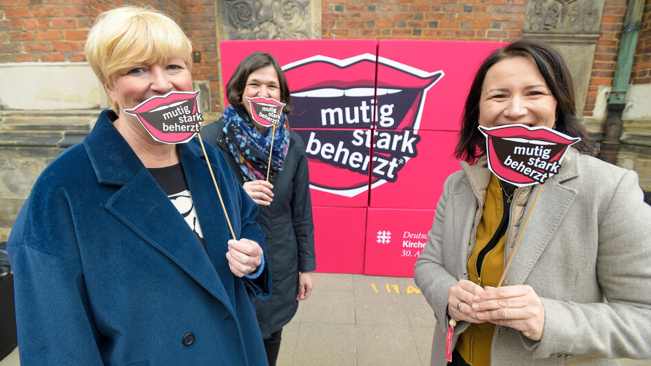 Vorstellung der Kampagne zum Kirchentag in Hannover 2025