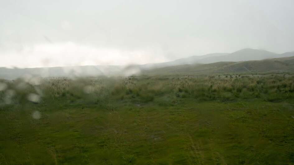 Symbolbild: Russische Landschaft im Regen