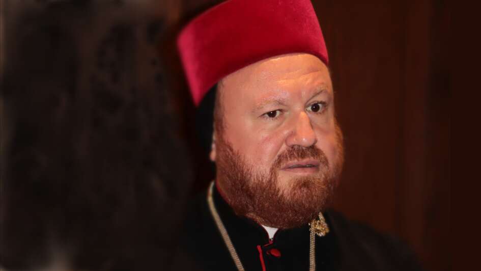 Der syrisch-orthodoxe Erzbischof Nicodemos Daoud Matti Sharaf