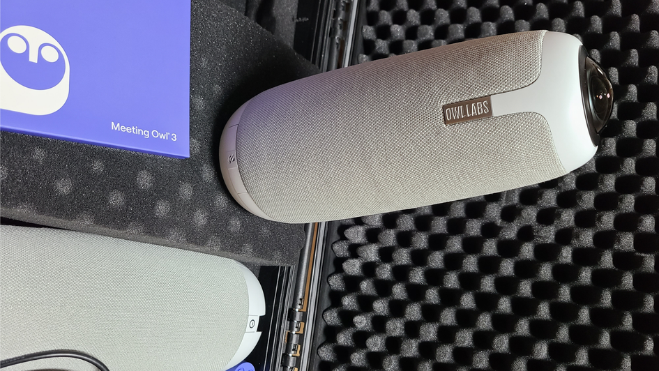 Meeting Owl 3 in Koffer