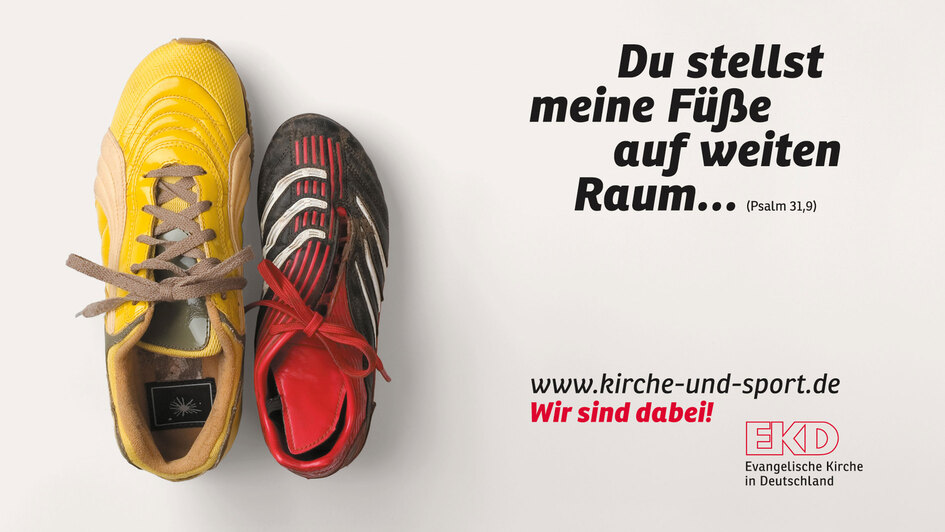 Plakat Kirche und Sport EM 2012