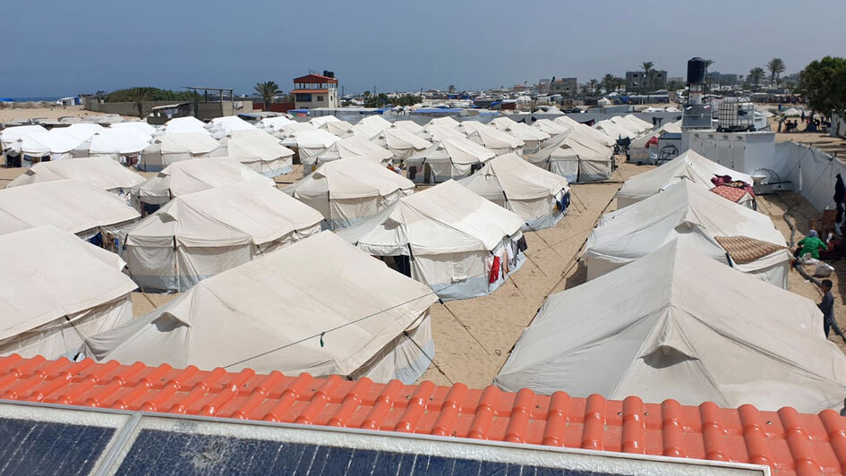 Fluechtlingslager im Gazastreifen (Foto vom 11.05.2024)