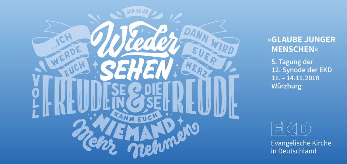 Logo Wiedersehen - EKD Synode 2018