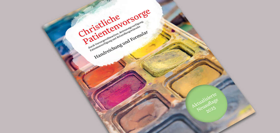 Cover von "Christliche Patientenvorsorge", 2025
