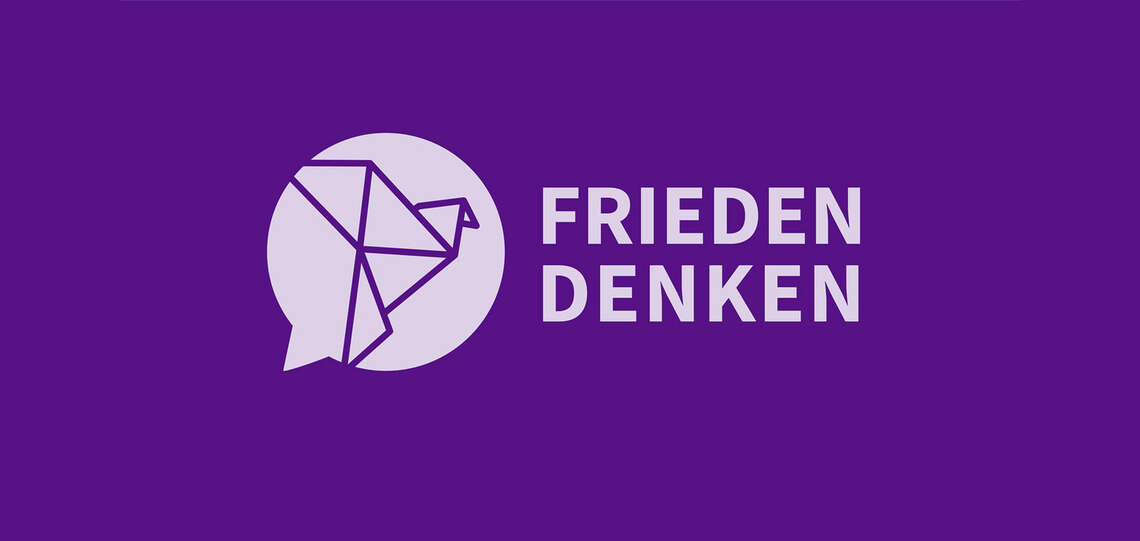 Logo Podcast "Frieden denken" Logo Podcast "Frieden denken"