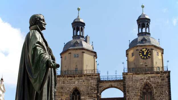 Melanchthon-Denkmal in Wittenberg