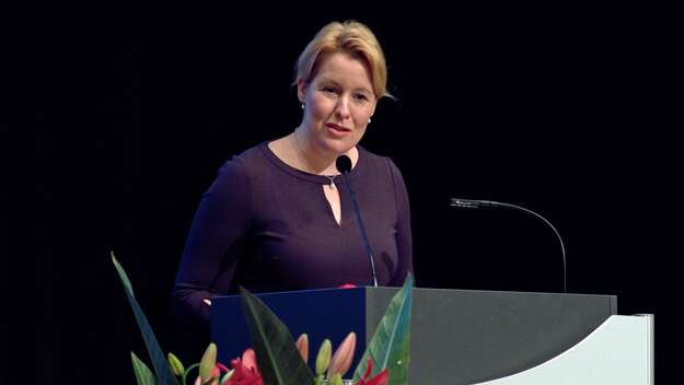 Bundesfamilienministerin Franziska Giffey