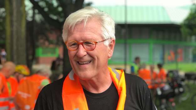 Der Ratsvorsitzende der EKD, Heinrich Bedford-Strohm, ist mit der Brot für die Welt Tour die letzte Etappe bis nach Dortmund mit dem Fahrrad gefahren.