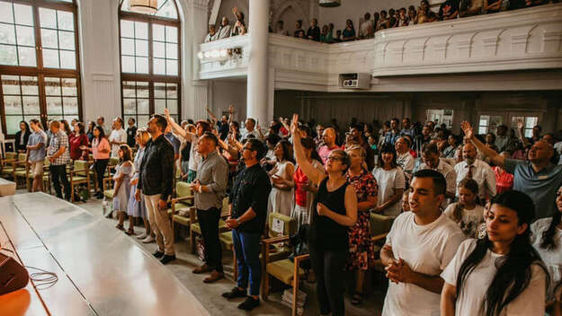 Gottesdienst in der Christuskirche Berlin-Mitte