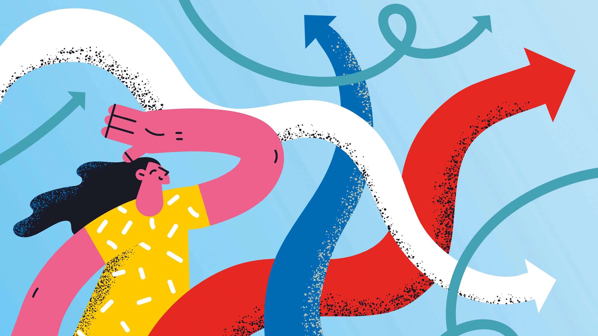 Symbolbild - Ausschnitt aus dem Cover von Zukunftsszenarien für evangelische Bildung und Kirche