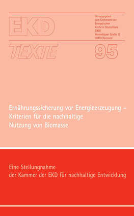 Ernährungssicherung vor Energieerzeugung