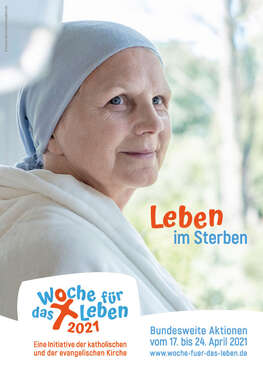 Plakat Woche für das Leben