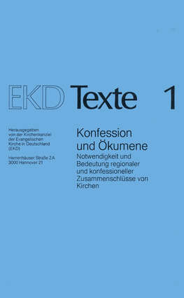 Cover EKD-Texte 1