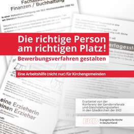 Cover: Die richtige Person am richtigen Platz