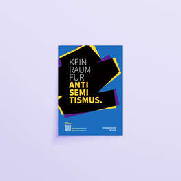 Plakat (blau) – ohne Unterzeile