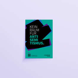 Plakat (türkis) – ohne Unterzeil