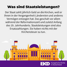 Grafik: Was sind Staatsleistungen