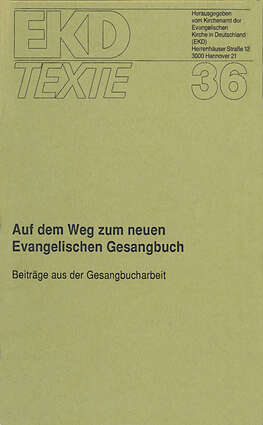 Cover EKD-Texte 36