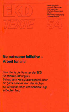 Cover EKD-Texte 54